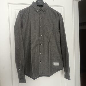 Anian Modern Melton wool shirt - M